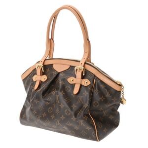 Louis Vuitton Handbag Tivoli Monogram Brown Canvas